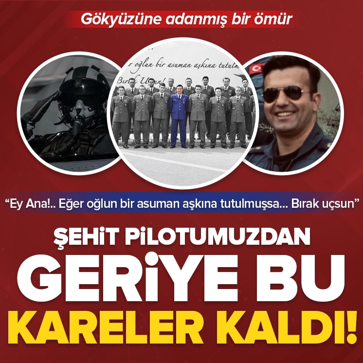 ahaber's tweet photo. Şehit pilotumuz Binbaşı İbrahim Bolat'tan geriye bu kareler kaldı!
https://t.co/mhU9782nyw https://t.co/GOHGlAjCPF