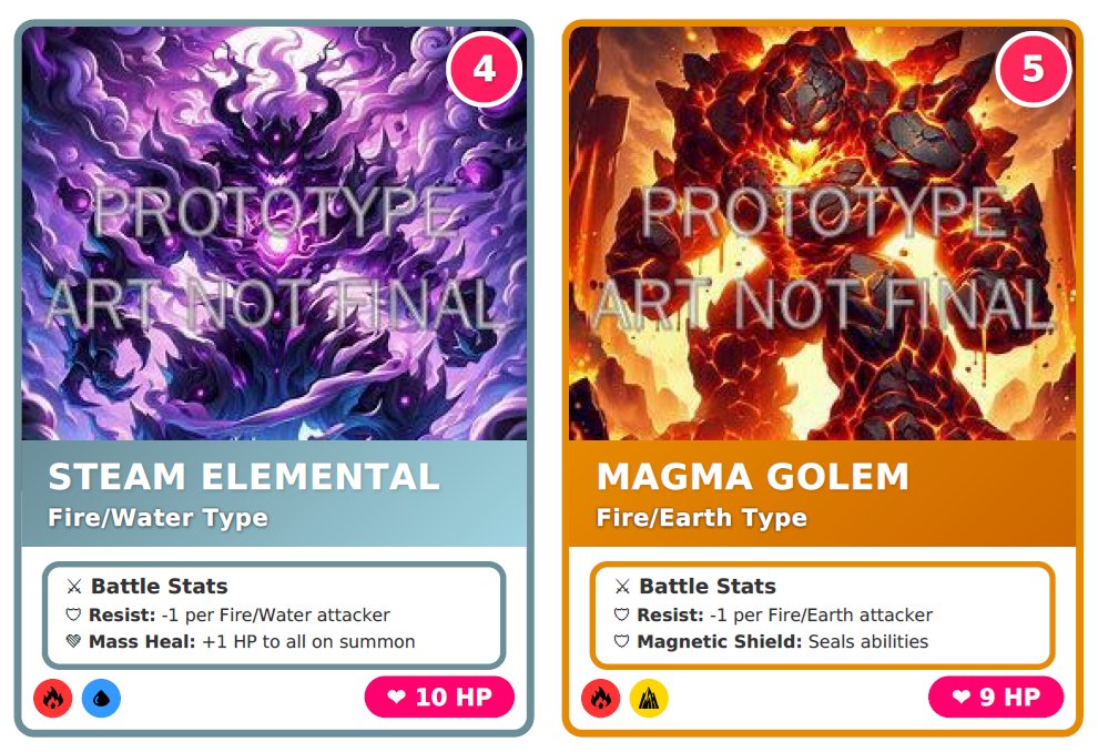 Elemental Beasts: Dice Duel tweet media