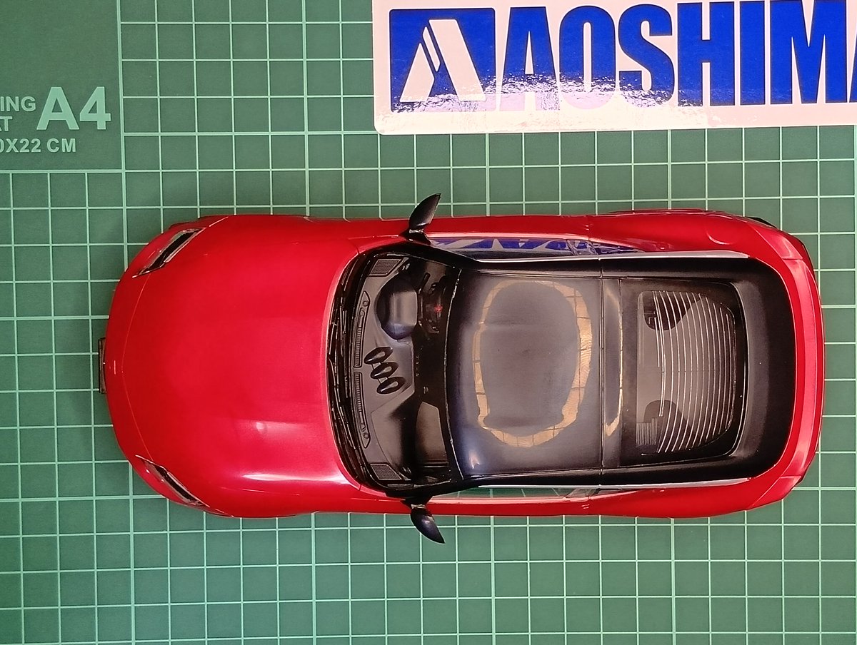 アオシマ #楽プラスナップカー RZ34 フェアレディZ NISMO 2024