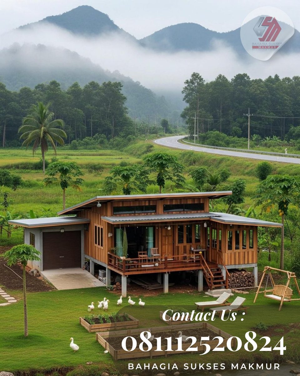 duniabambu's tweet photo. Butuh Jasa Pembuatan #RumahKayu Jakarta terpercaya? 🏡
CV. BAHAGIA SUKSES MAKMUR siap bangun rumah kayu minimalis, villa, gazebo &amp; resort.
Desain custom, kuat &amp; tahan lama.
📞 081112520824
https://t.co/pB7QuZ8elQ
#RumahKayuJakarta #KontraktorRumahKayu https://t.co/eT5EYGiqCA