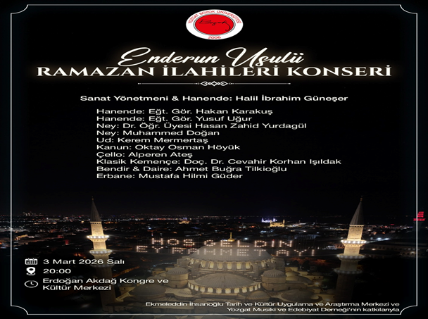 ekitkam68's tweet photo. 3 Mart 2026 tarihinde düzenlenecek olan  Enderun Usulü Ramazan İlahileri Konserine teşriflerinizi bekleriz. https://t.co/NrbFRDf1JV