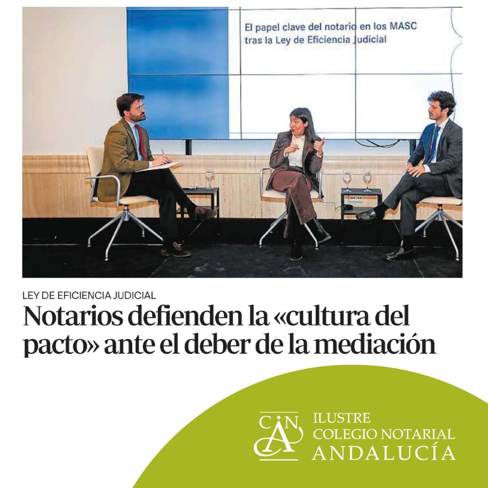 C.Notarial Andalucía tweet media
