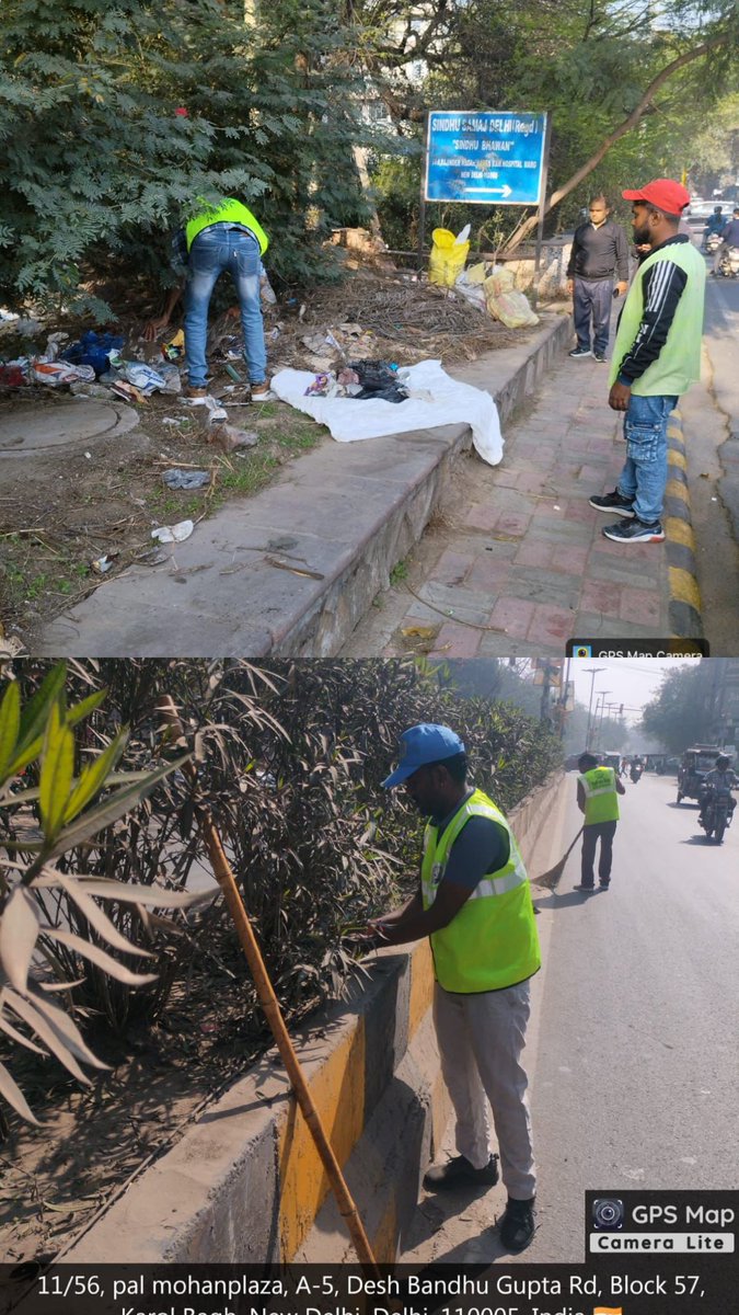 kbzdc's tweet image. Special cleaning drive carried out for clearing of side verges and central verges to ensure cleaner roads and better visibility for commuters. 

Team of MCD  remains committed towards maintaining cleanliness and road safety across the zone.

#SwachhDelhi #CleanStreets #MCDAction