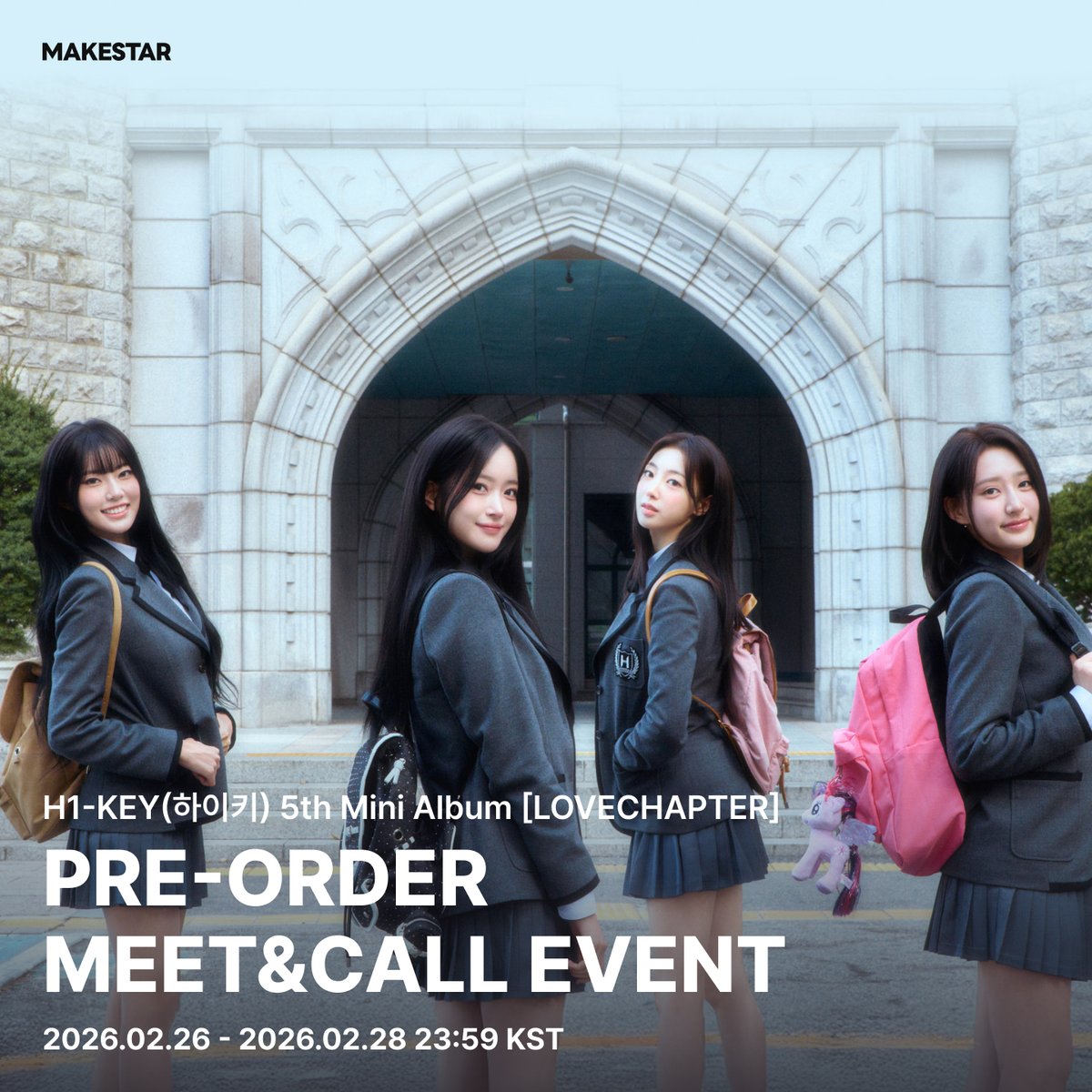 H1KEY #하이키 #ハイキー H1-KEY 5th Mini Album [#LOVECHAPTER] PRE