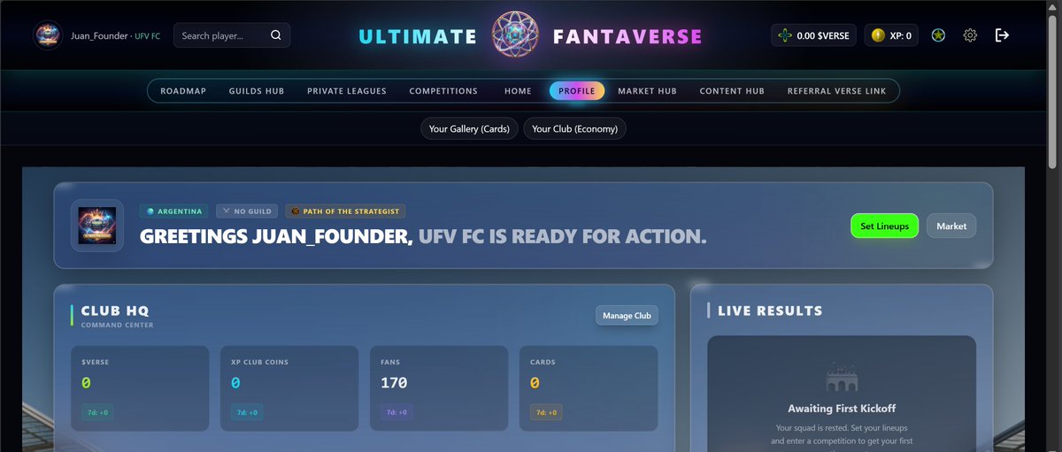 Ultimate FantaVerse (UFV) tweet media