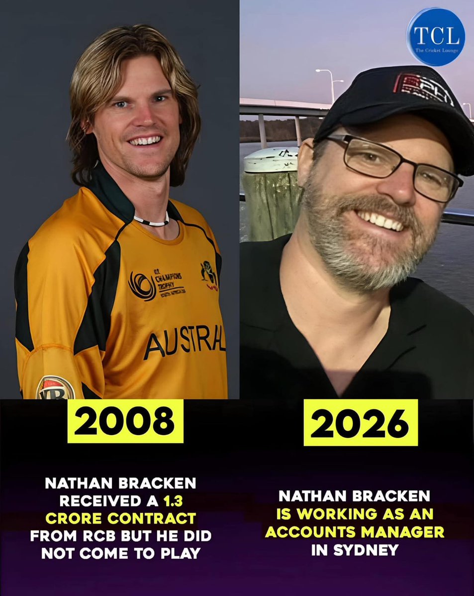 Australian fast bowler Nathan Bracken, a key member of Australia's 2007 World Cup-winning team and the world's No.1 ranked ODI bowler in 2008, signed with Royal Challengers Bangalore (RCB) for the inaugural IPL season in 2008. Reports indicate he received a contract worth