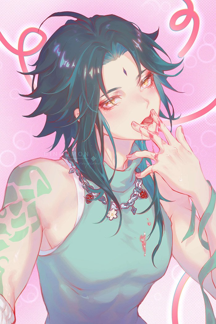 🍓🫦
#魈空 #XiaoAether