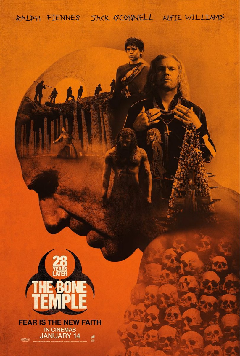SplatterCritic's tweet photo. Review #4,395 - 28 YEARS LATER: THE BONE TEMPLE: https://t.co/0pUuR3715C

Dry as a bone.

#HorrorMovies #HorrorReviews #Horror #SplatterCritic #28YearsLater #28YearsLater2 #28YearsLatertheBoneTemple https://t.co/qGRF0sFjrL