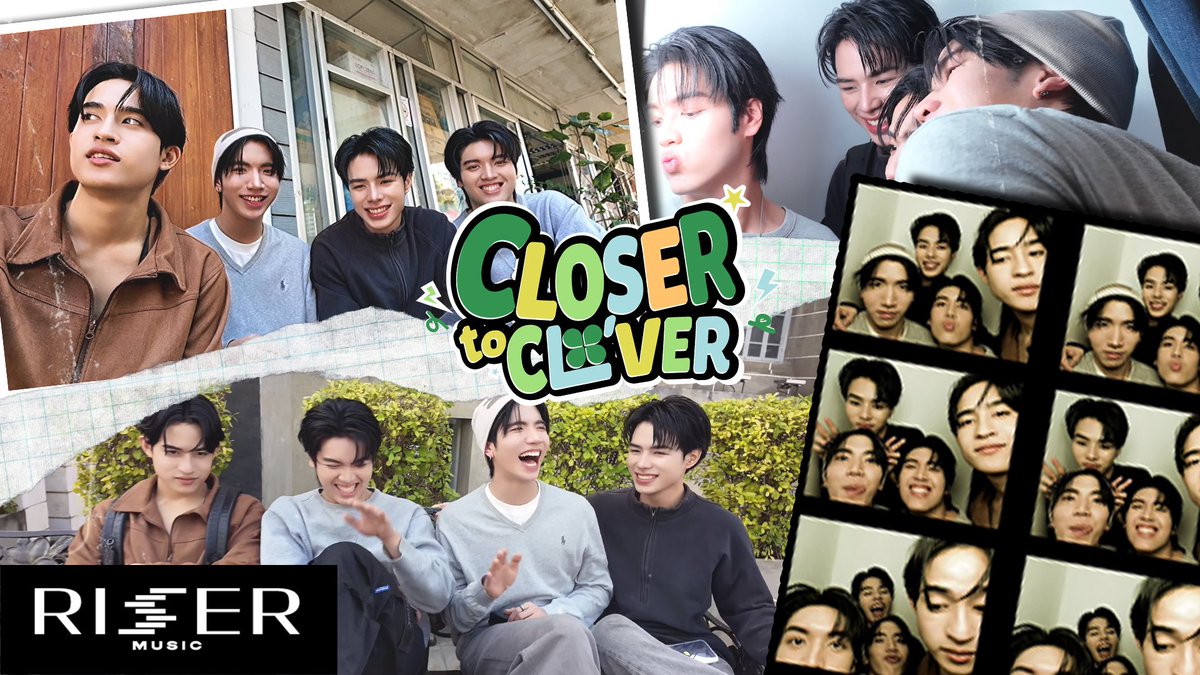 รายการใหม่จะพาทุกคนมาใกล้กับพวกผมมากกว่าเดิม☺️
CLOSER to CLO’VER EP.0 - Vlog แรกแบบชิลๆ ถ้าหิวก็กินข้าวนะคับ🍀

#️⃣CLOSERtoCLO_VER_EP0
⏰ TODAY | 7 PM (ICT)
🔗 YouTube : RISER MUSIC

#CLO_VER
#RISERMUSIC
