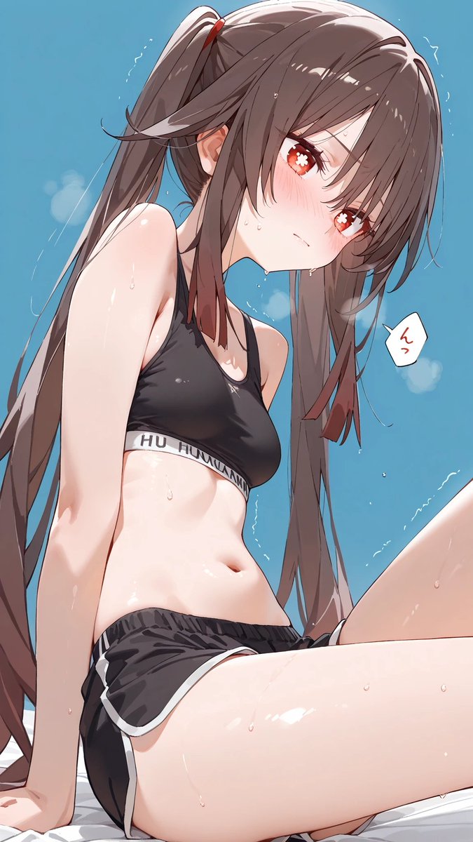 yuuua_O2's tweet photo. 胡桃/Hu Tao 
⋆┈┈┈┈┈┈┈┈┈⋆
SFW illustration https://t.co/XeWPxdWyfr
