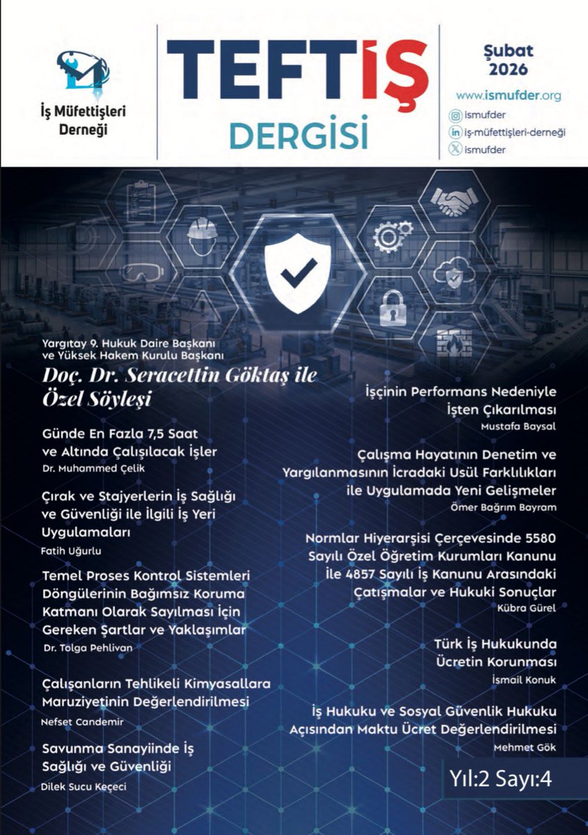 İş Müfettişleri Derneği tweet media