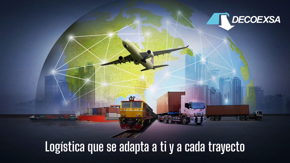 🔄🌍 En #Decoexsa no siempre las rutas se recorren con un solo medio de transporte, sino eligiendo la combinación perfecta. Diseñamos rutas de #TransporteIntermodal que conectan mar, tierra y aire para ganar eficiencia, reducir tiempos y optimizar costes. 🚢🚛✈️✨ #Transporte