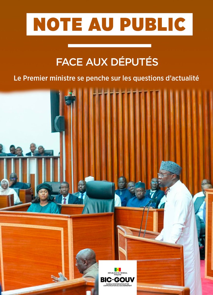 Primature du Sénégal tweet media