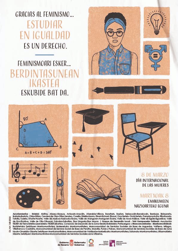 korellakoerbia's tweet image. 🟣✊Gracias al feminismo... hoy podemos ser, estar, decir y decidir.
📅♀ 8 de Marzo: Día Internacional de las Mujeres
#8Marzo #Igualdad #Corella #Navarra