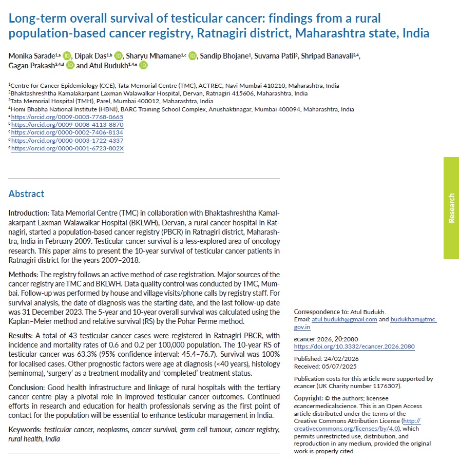 CCE, TMC-Cancer registries tweet media