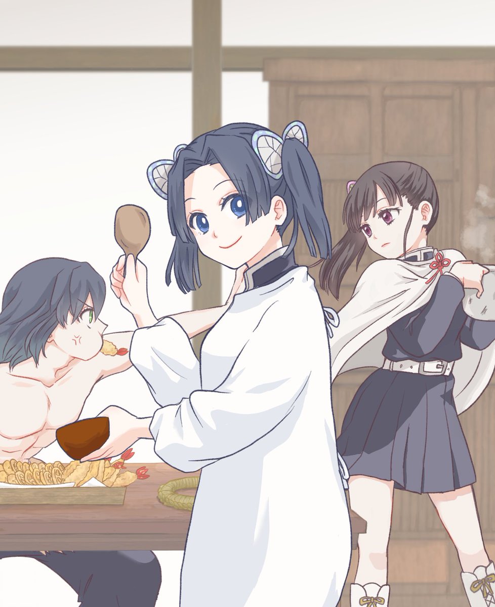 夕飯準備🐗💙🌸