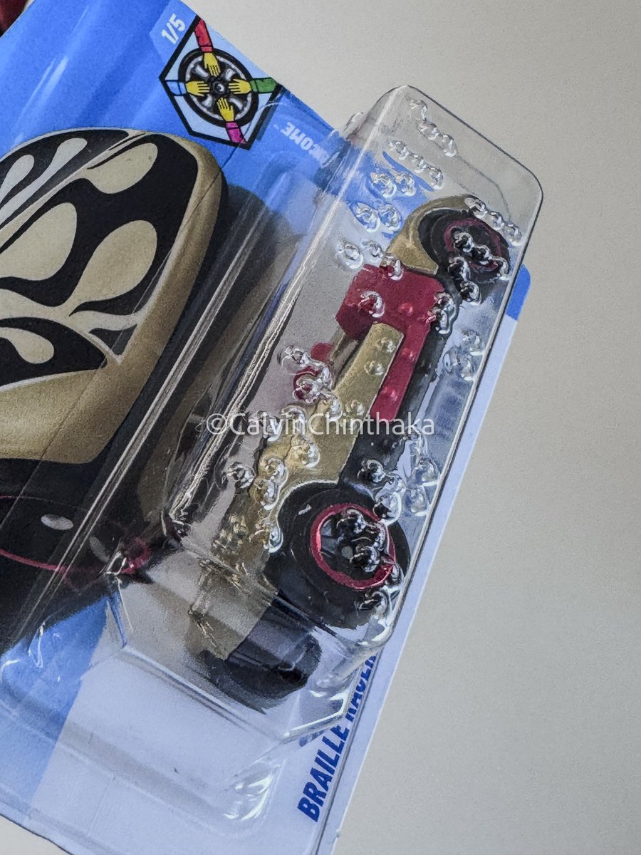 CalvinChinthaka's tweet photo. All toys should be inclusive &amp; accessible. Play is universal.

That’s why the Hot Wheels Braille Racer – Twin Mill is so impressive. Developed with the National Federation of the Blind. @NFB_voice @NFBUK 

Super proud of @Mattel 
Accessibility + creativity can go hand in hand. https://t.co/UWza1pP9dA