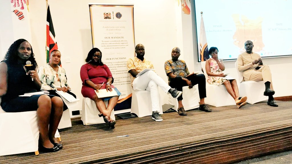 MichaelOdongo's tweet photo. Joined fellow Council members of The National Council on the Administration of Justice (NCAJ) in Mombasa for the 35th Council Meeting to deliberate on various  Justice-related issues. https://t.co/wqohe1JzkY