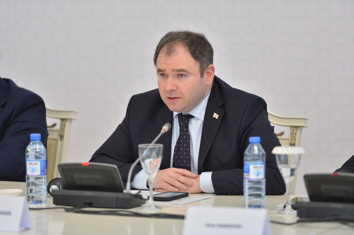 Samkharadze79's tweet photo. 10th annual session of Foreign Relations Committees of 🇬🇪🇦🇿🇹🇷 was held in Baku. We discussed strategic projects that bind us together&amp;new initiatives that would enhance strategic partnership between the three countries. We agreed to continue supporting each other at int'l fora. https://t.co/QWrI5SkQlm