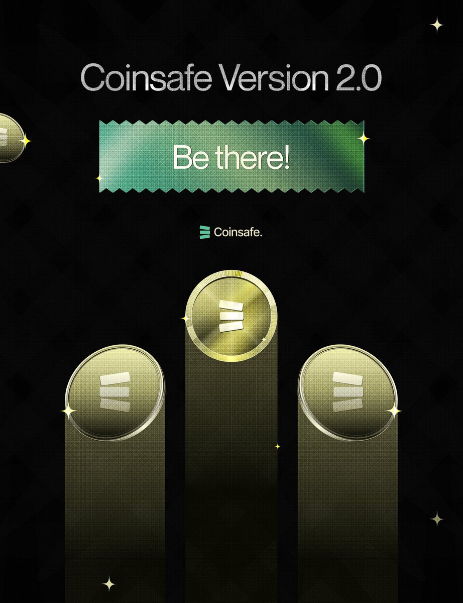 darelstudio's tweet photo. Poster designs for @Coinsafe_safe . https://t.co/nmxse9YfNj