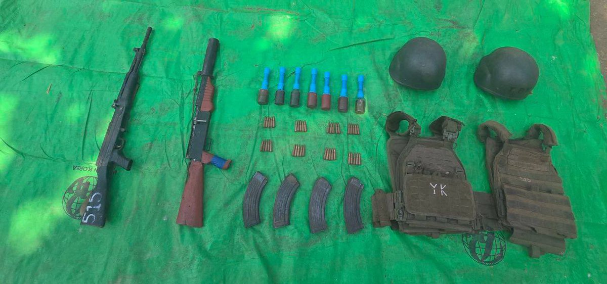 MoeSatKhinn's tweet photo. The #Tatmadaw has successfully seized and taken control of Thee Kone Village, a base for #KIA and MDY-PDF terrorists located between #Thabeikkyin Township and #Tagaung in the Mandalay Region.
#MyanmarFactCheck
 #BBB26 #PeaceForMyanmar
#StopTerrorism
#MyanmarSecurity https://t.co/LrRUetCvli