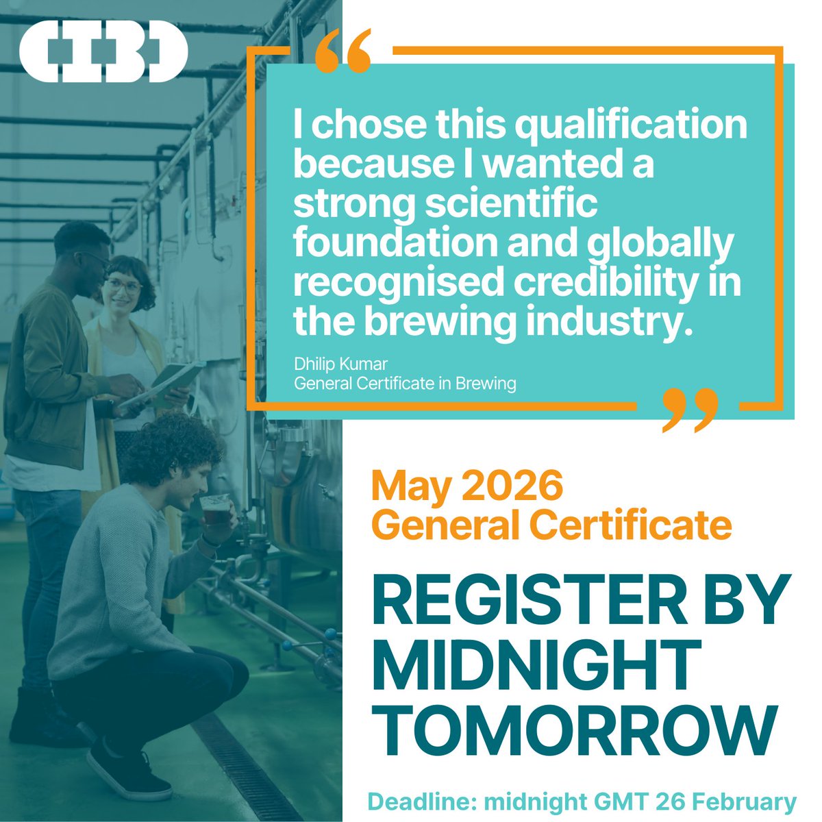 Chartered Institute of Brewers and Distillers tweet media