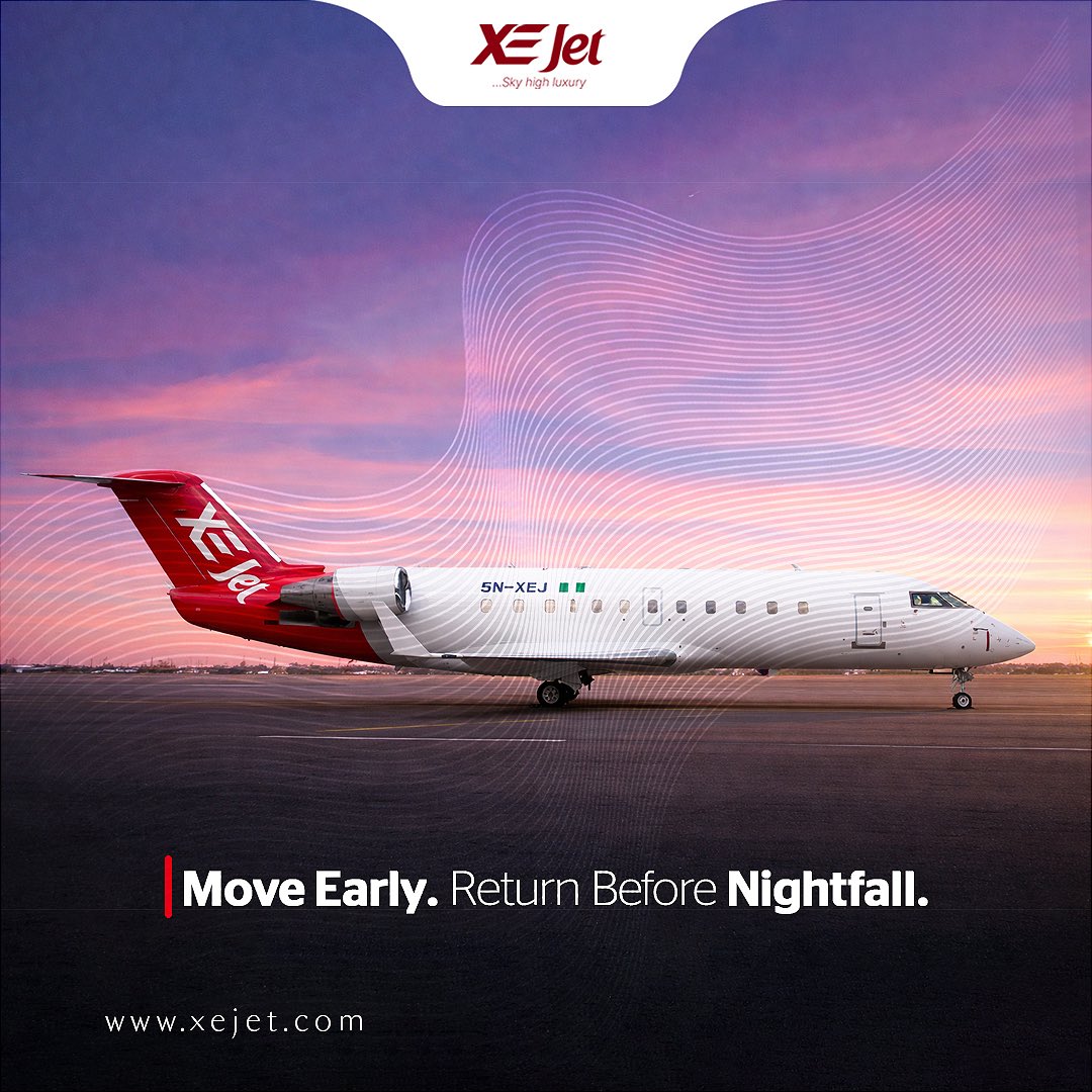 flyxejet's tweet image. Move early. Return before nightfall.

For leaders who value time as much as destination.
Same-day precision. Seamless comfort.

#XEJet #SkyHighLuxury #HowLeadersMove