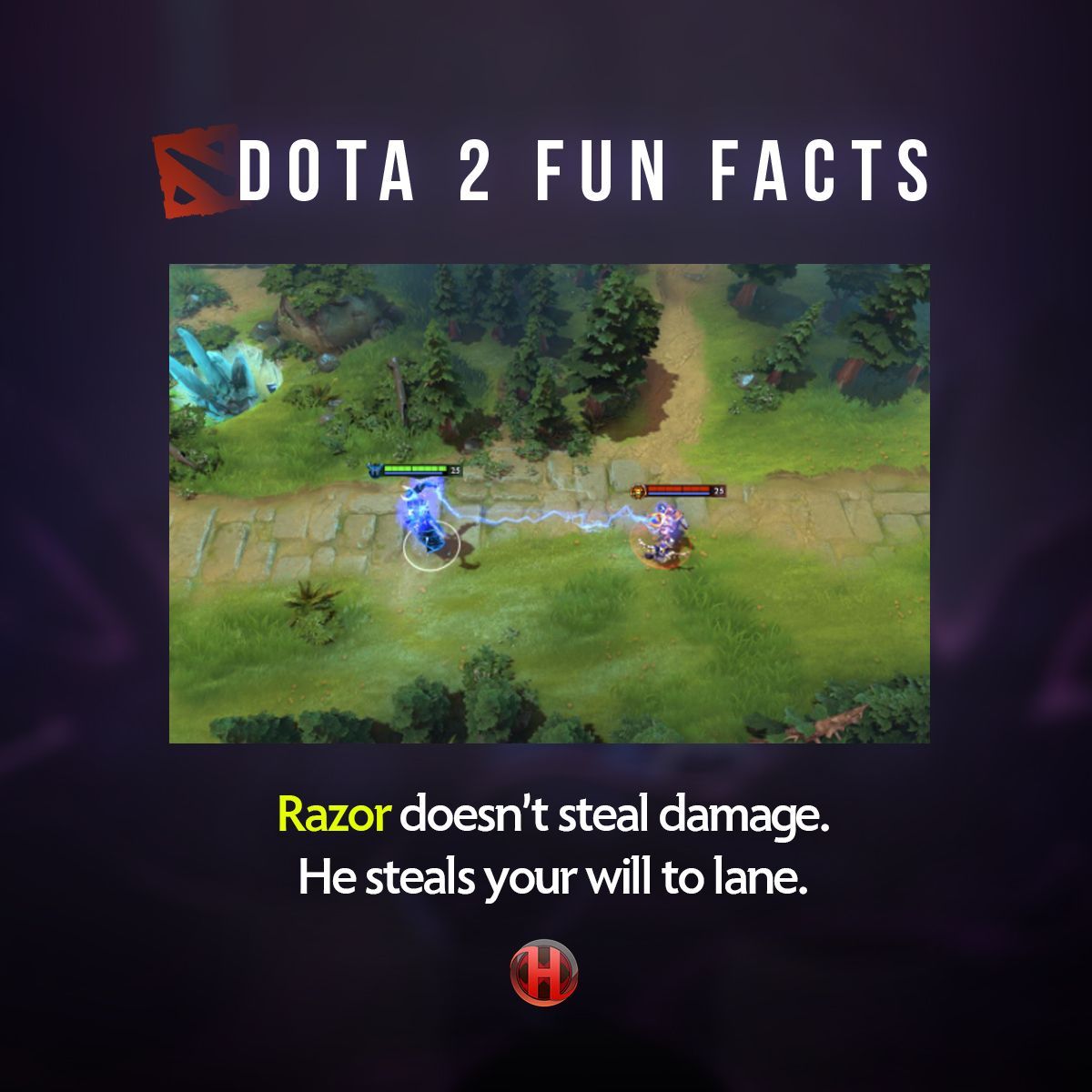Who hates to play with Razor in lane? 👇