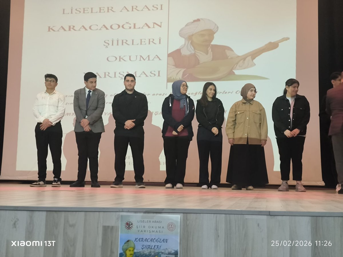 ElazigImam's tweet photo. Öğrencimiz Umut Can Tay, Karacaoğlan Şiir Okuma Yarışması’nda gösterdiği  performansla birincilik elde etmiştir. 🎉
Emeği, azmi ile bizlere büyük bir mutluluk yaşatan öğrencimizi yürekten tebrik ediyor; bu başarıda payı olan  öğretmenlerimize emekleri için teşekkür ediyoruz. https://t.co/ImKDWsihYR