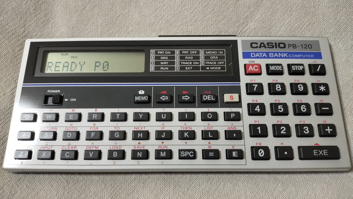 先日購入したAI-1000とPB-120が届きました。
AI-1000は動作品で液晶も綺麗だったので大当たりでした。
PB-120は動作はするのですが、液晶が薄くしか表示されないため45度くらい傾けないと文字が見えないです。
PB-100シリーズの液晶周りの修理はできるのでしょうか？
#ポケコン