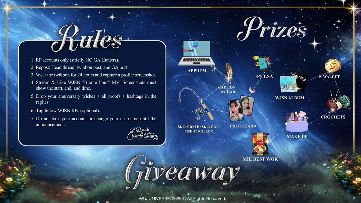 ㅤ
˗ˏˋ✧ˎˊ˗ As twilight settles, soft lights glow in the night, and carrying laughter on a gentle breeze. Hidden moments shimmer patiently, waiting to be found. 𝗚𝗶𝘃𝗲𝗮𝘄𝗮𝘆 await, tender surprises for those who wander with an open heart. 💙
ㅤ