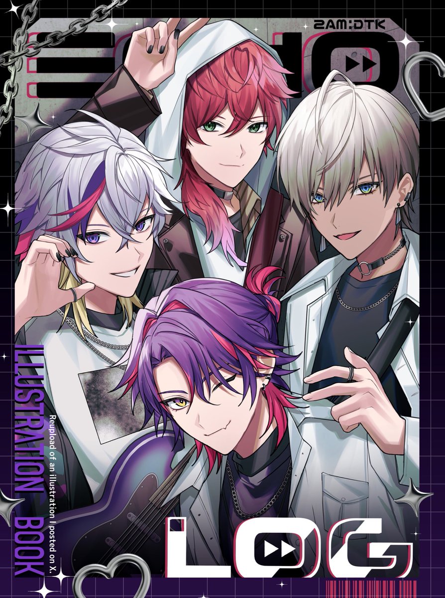 にじそのイラスト本表紙です❕