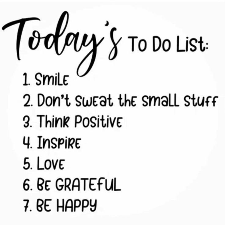 Be happy 
Don’t let life make you a sadist 
Everything is going to be alright