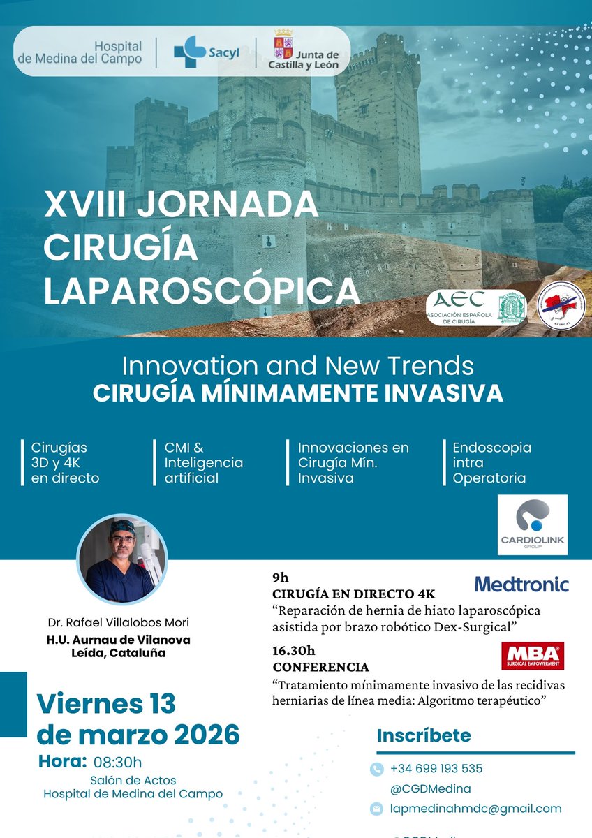 S. de Cir. General - Hospital de Medina del Campo tweet media