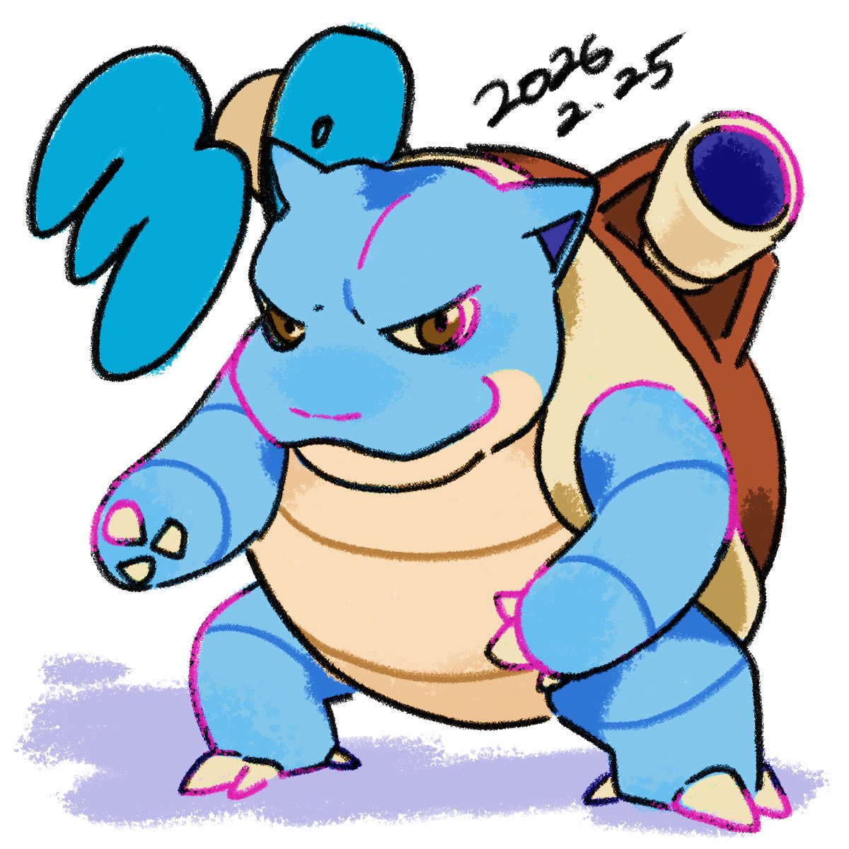 ポケモン30周年ロゴ紹介🎊】 今日は『カメックス』！ 実は最初の3匹の