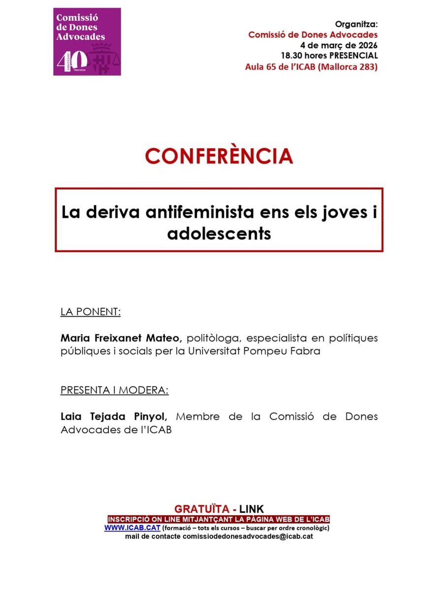 Com Dones Advocades tweet media