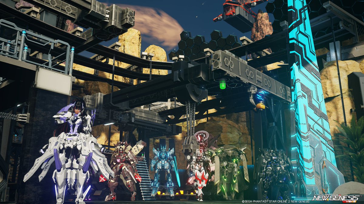 PSO2Ship5cf's tweet photo. 先日の撮影会のSS　チームサイトに投稿しました！ https://t.co/g93G2SiOsp