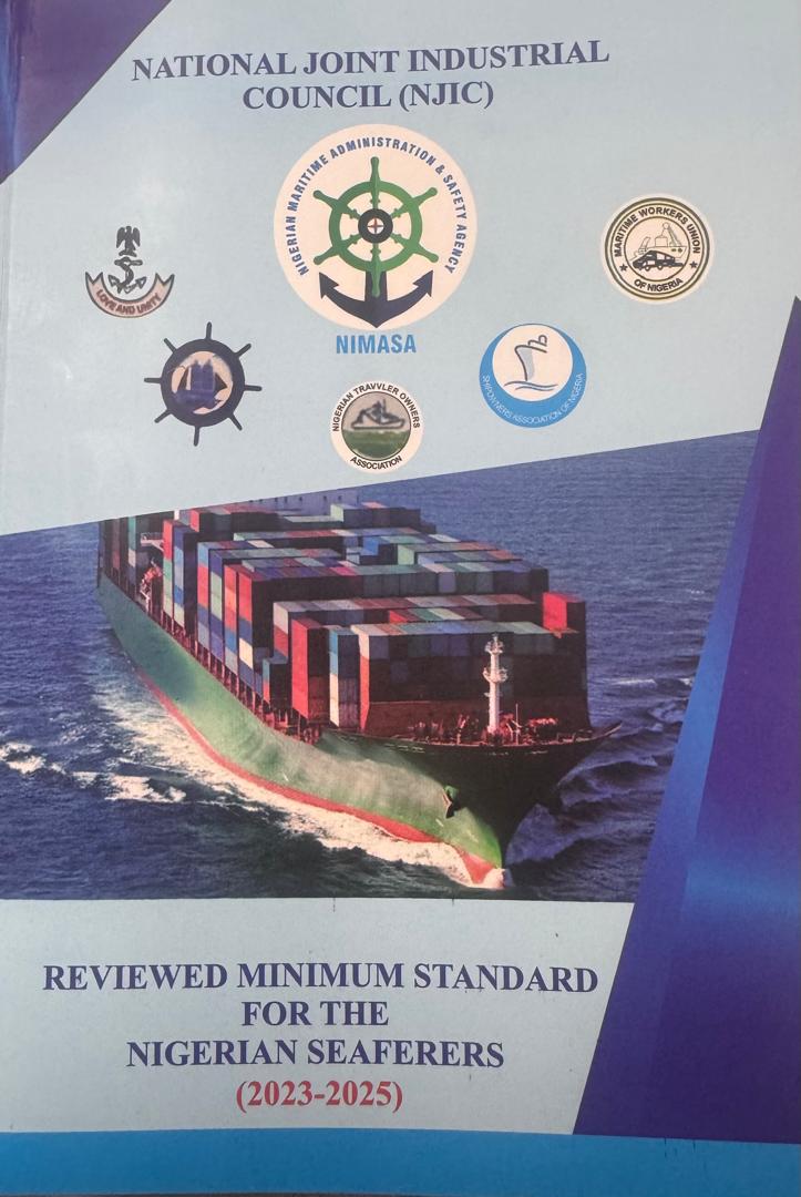 amcan_ng's tweet photo. AMCAN President joins NJIC at NIMASA, Apapa for the 2025–2027 Minimum Standards review for Nigerian Seafarers.

Committed to fair standards and stronger industry growth. 
Read more: https://t.co/XOh5Fz3Dgu

#NJIC #MaritimeNigeria https://t.co/6yaJeb0GPq