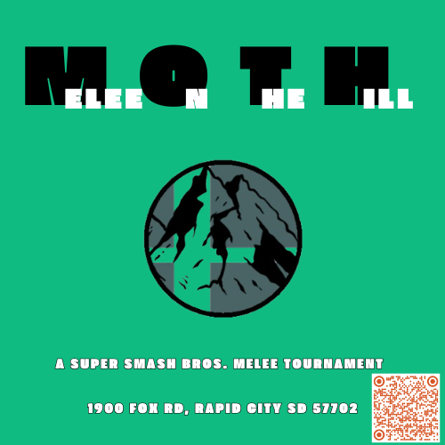 Starting a new monthly out in Rapid City, SD. QR code takes you to the tournament page. the tournament is March 15th, starting @ 3pm. Turn yo swag on and pull up!