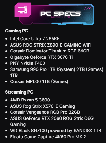 Und eure PC's?

#GERVtuber #TwitchDE