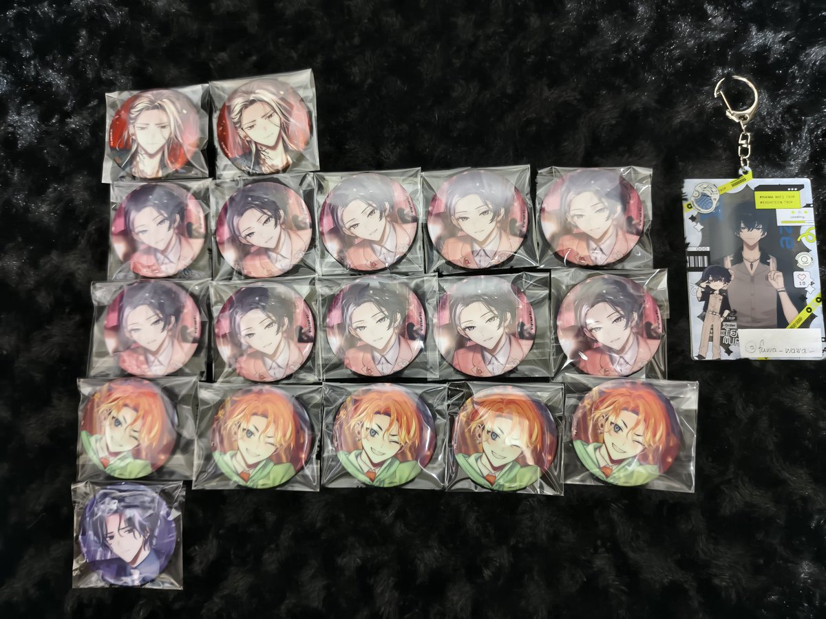 ☁交換☁ 18TRIP エイトリ キャラバッジコレクション 缶バッジ vol.8