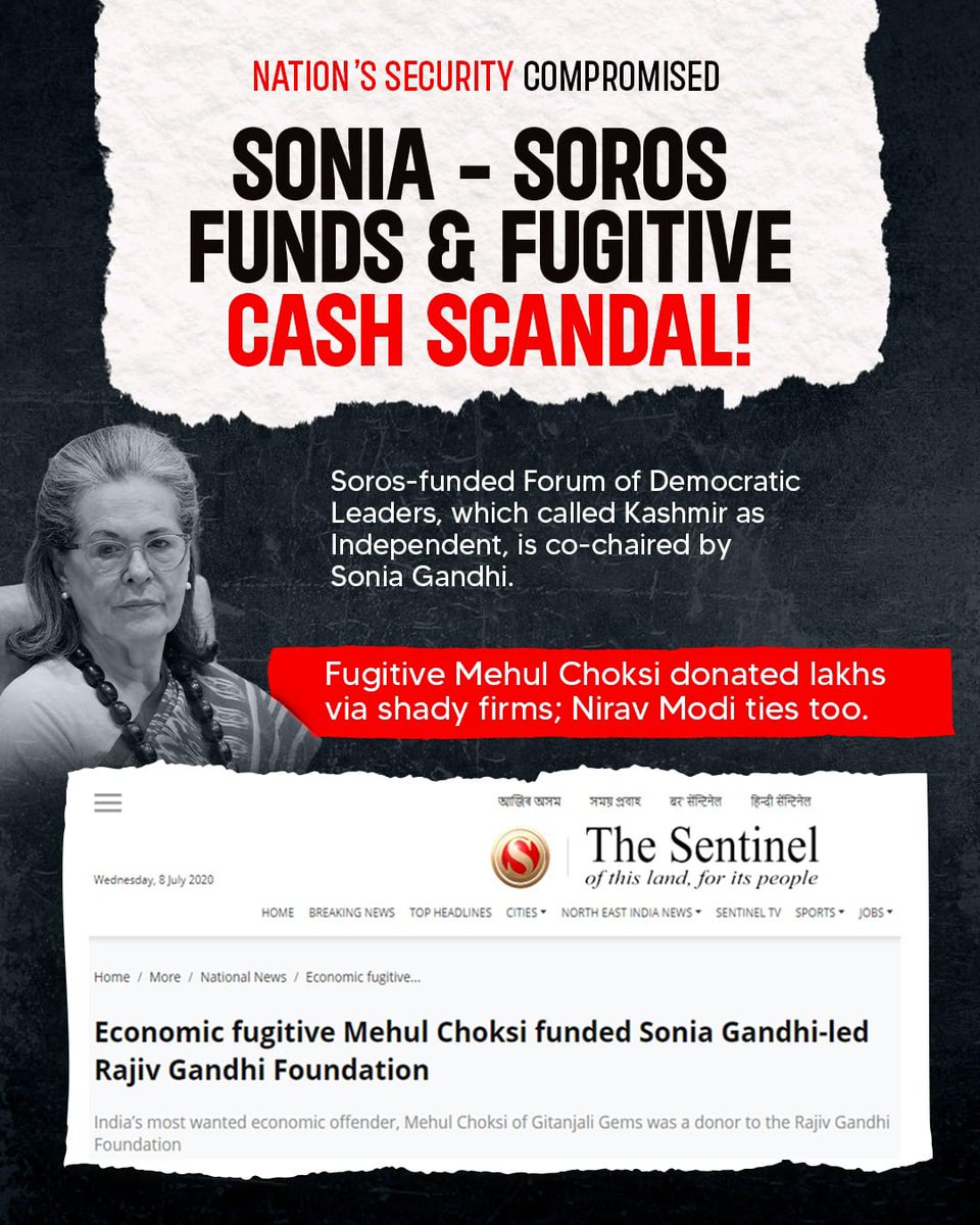 78AjayChandra's tweet photo. #CompromisedCongress https://t.co/LGgASsGOTN