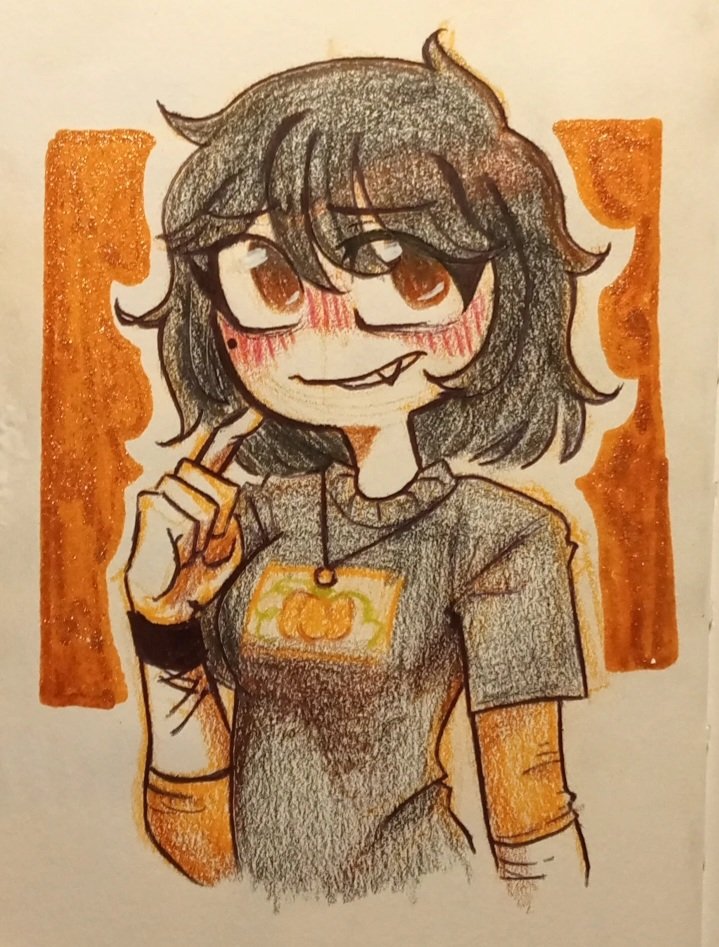 I needed to do this in a special way 🧡✨️
<a href="/SpookySaLArt/">˖⁺₊SaL₊⁺˖</a>

#Yourboyfriendsona #ybgoc #YourboyfriendOc