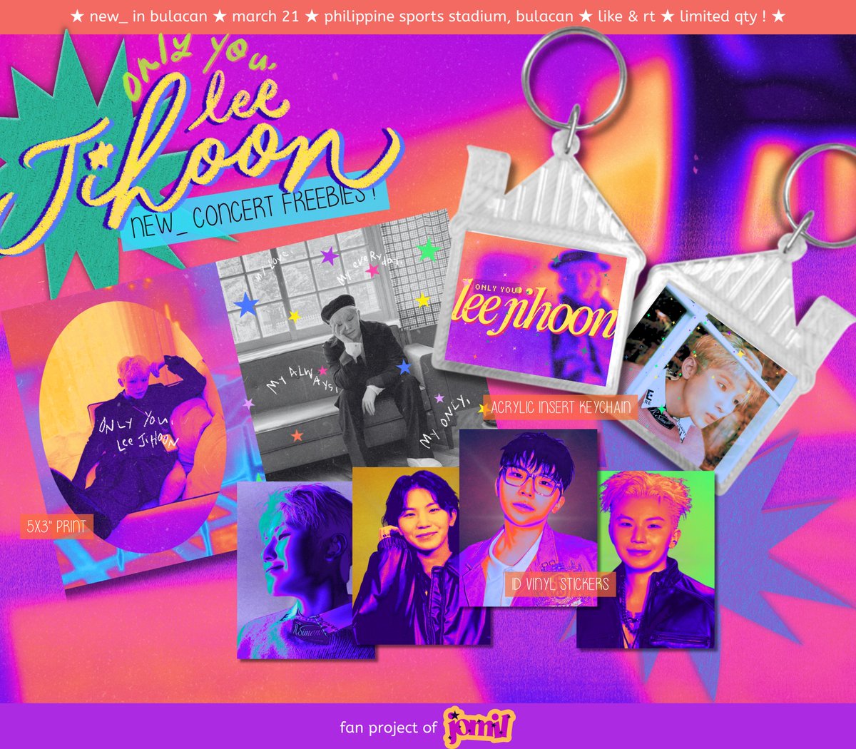 ★ only you, lee jihoon ★
new_ in bulacan freebies

— rt &amp; like
— limited qty; strictly 1:1
— loc and time tba

see you ! ς(>‿<.)
#SEVENTEEN #NEW_BULACAN #SEVENTEEN_NEW_IN_BULACAN
