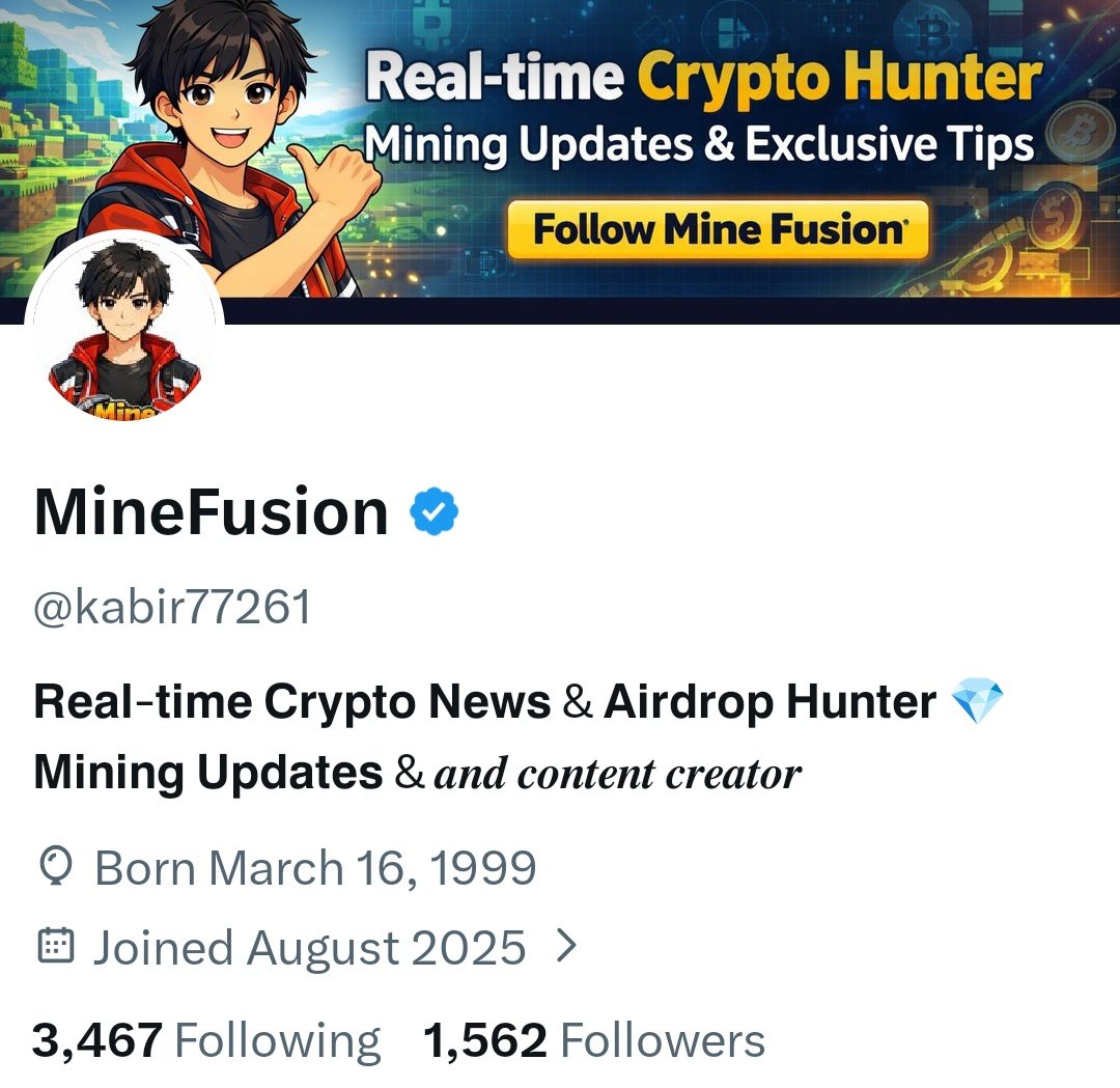 🎯 Today’s Target: 438 Followers

Just 438 more to hit 2K strong family! 🔥
👉 If you’re active,Comment “DONE” below✅