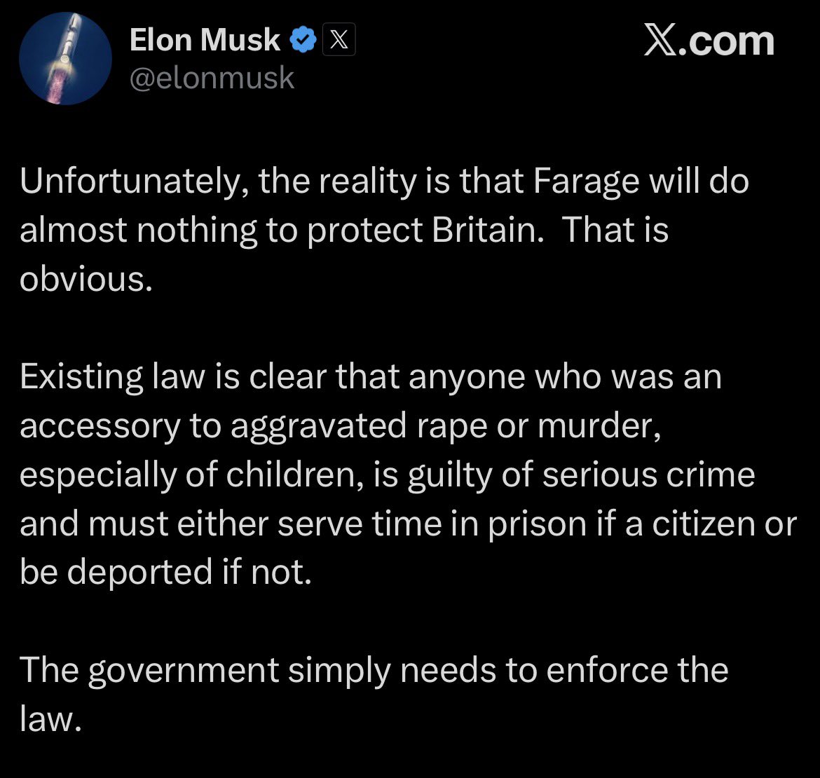 Yes, It is obvious! 
We need #RupertLowe
Deport foreign accessory’s to their home country. And give life in prison if they’re a citizen!
OR… let’s Build an island with our rubbish waste and put them all there with the rats where they belong!
