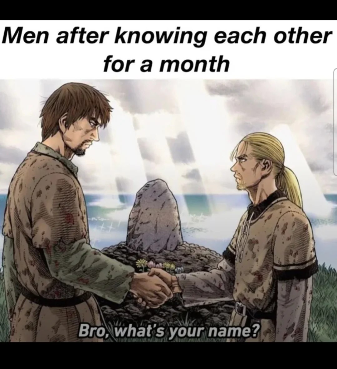 A month is too small.. I've know some homies for a year plus now and we still go with chief, Boss, Epa you name it 😹😹 no names needed.