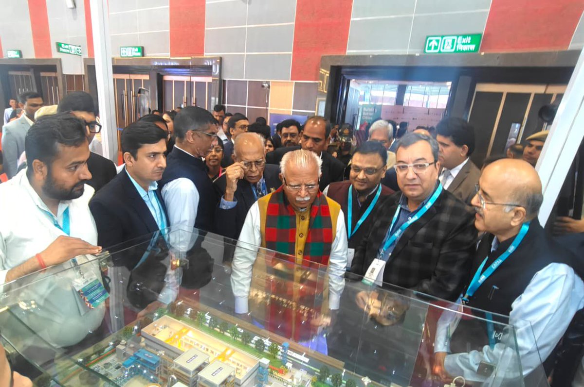 MCD_Delhi's tweet photo. Union Minister for Housing and Urban Affairs, Shri @mlkhattar, visited the MCD stall at Municipalika 2026 held at Bharat Mandapam, New Delhi, and appreciated the Municipal Corporation of Delhi’s forward-looking initiatives towards building a cleaner, smarter and more sustainable Delhi.

The Hon’ble Minister commended MCD’s focused efforts in scientific waste management, remediation of legacy waste, strengthening sanitation systems, and leveraging technology for improved civic service delivery.

MCD remains committed to transforming Delhi’s urban landscape through sustainable practices, efficient governance and continuous improvement in municipal services.

#mcd #mcdcares #delhi #Municipalika #BharatMandapam #housing #urban #NewDelhi