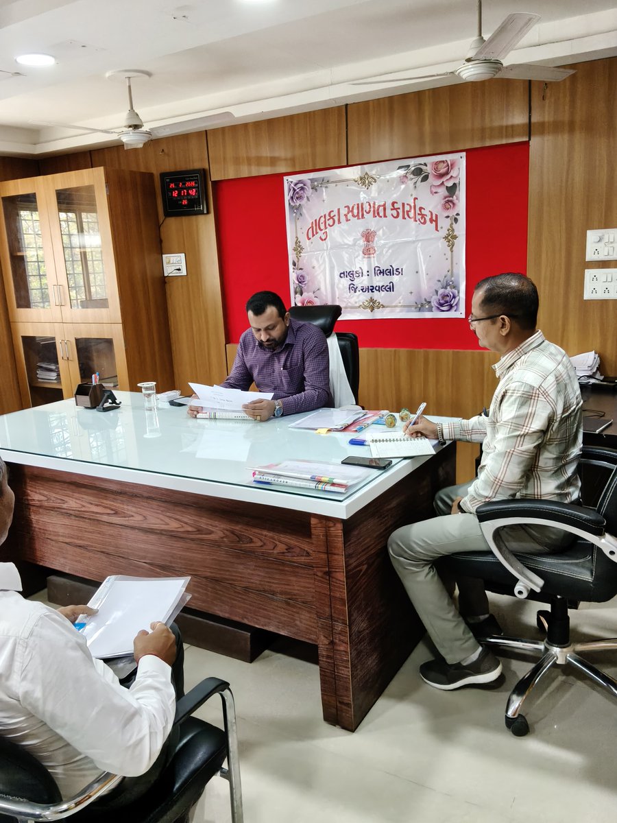 Prant Officer & SDM Modasa tweet media