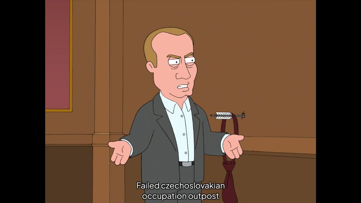 Československo mentioned ve family guy